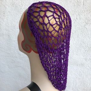 Purple Pinup Retro rockabilly Vintage Hair Snood